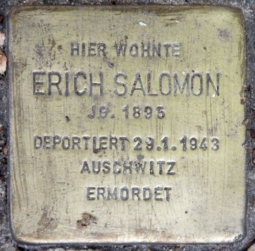 Stolpersteine Stierstrae 19 #3