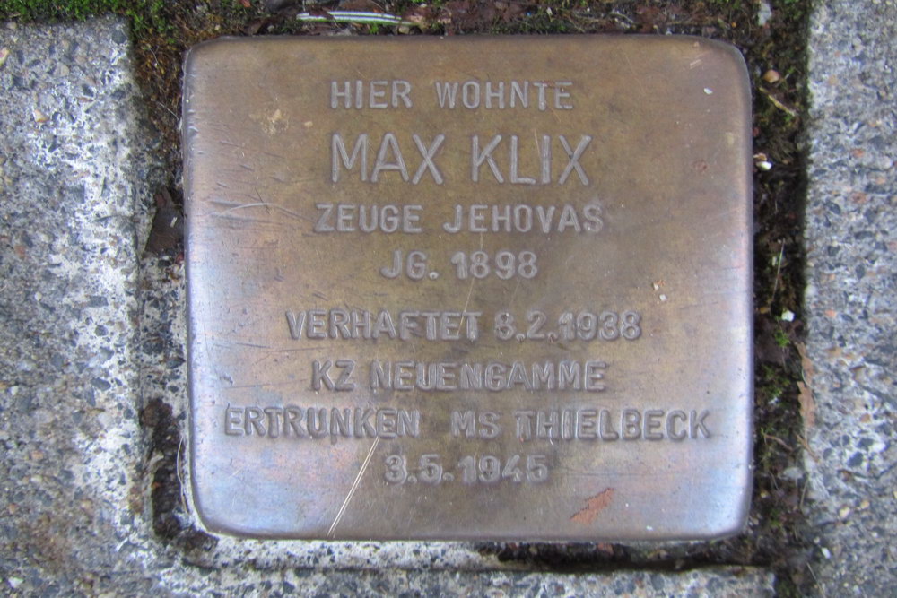 Stolperstein Humboldtstrae 22 #1