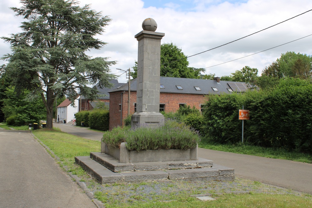 Oorlogsmonument Blaregnies	 #1