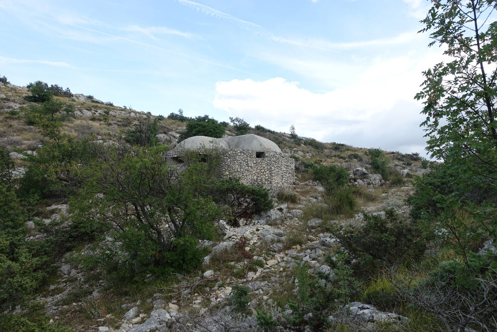 Italiaanse bunker - Italiaanse gouvernement van Dalmatië
