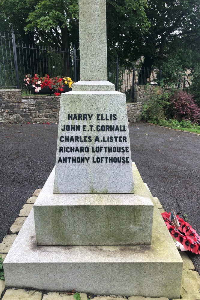 War Memorial Gisburn #3