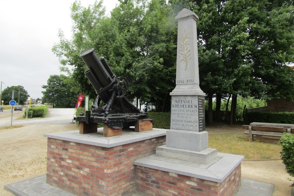 Oorlogsmonument Meensel-Kiezegem #1