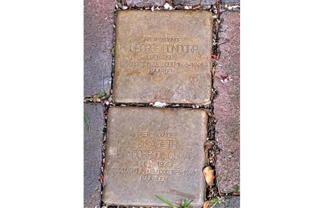 Stolpersteine Bakenessergracht 38 #4