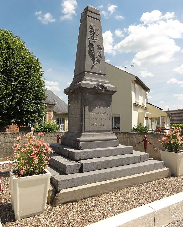 Monument Eerste Wereldoorlog Pargny-Filain #1