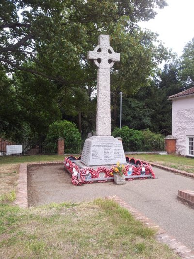 Oorlogsmonument Aylsham