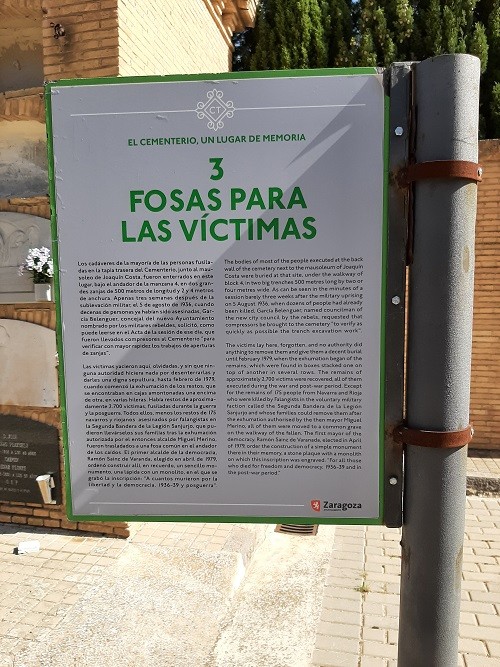 Voormalig Massagraf Cementerio de Torrero #2