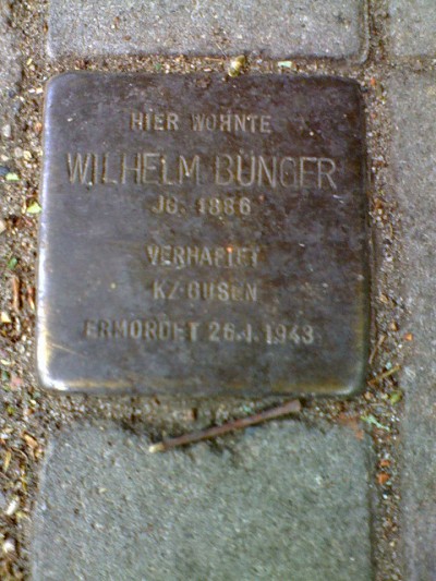 Stumbling Stones Markusstraße 10 #2