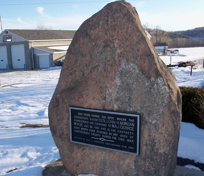 Monument Overgave John Hunt Morgan