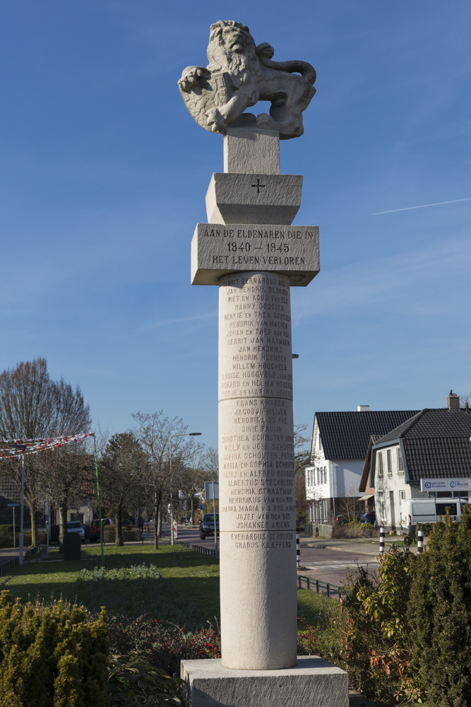 Oorlogsmonument Elden #2