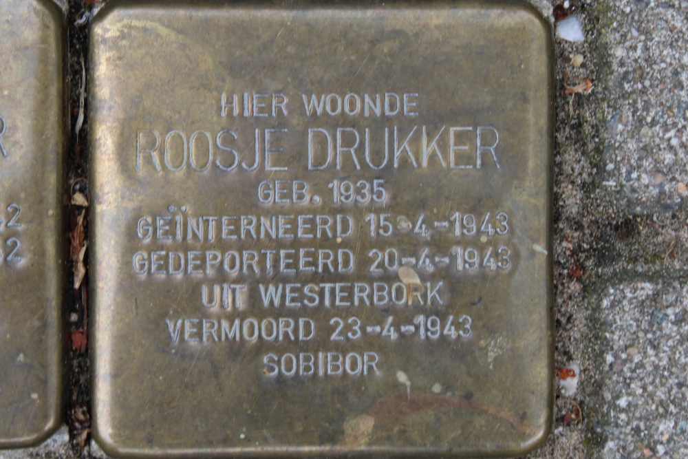 Stolpersteine Cronjéstraat 11 #4