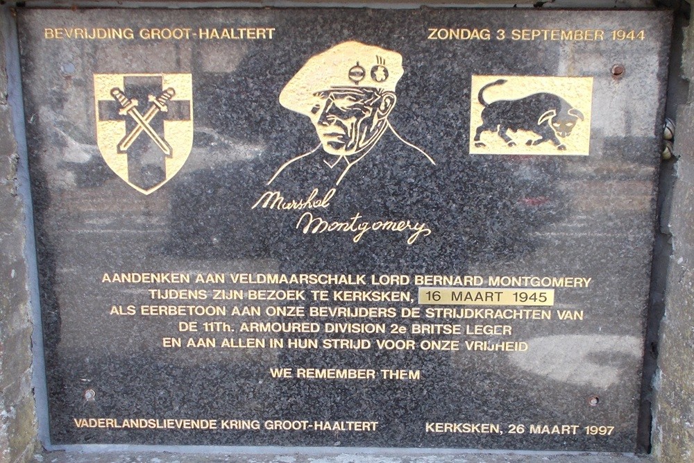 Remembrance Stone Lord Montgomery