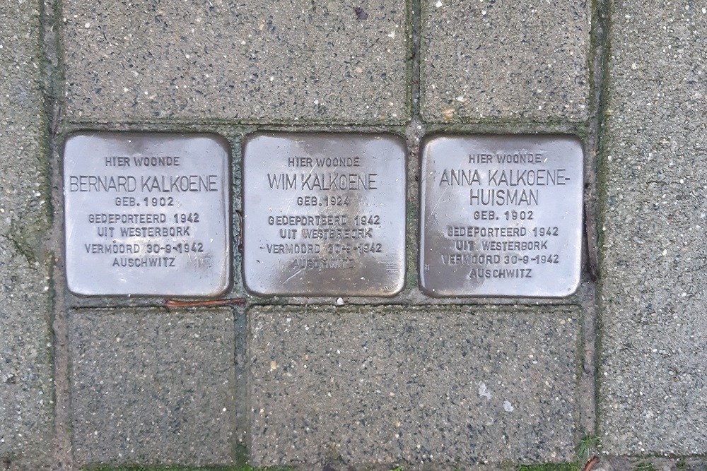 Stumbling Stones Valckenierstraat 3-l #1