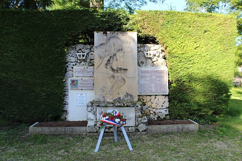 Monument Burgers en Verzetsstrijders Tonnerre