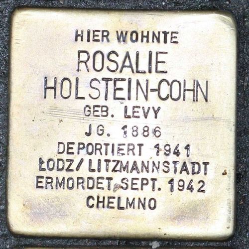 Stolpersteine Schwanenstraße 26 #3
