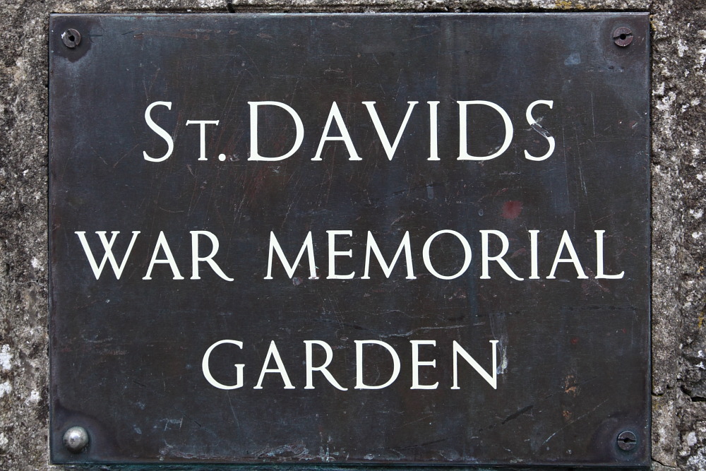 War Memorial Garden St. David's #2