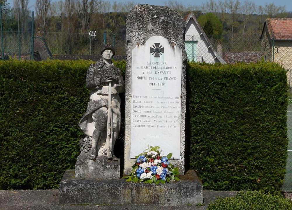 World War I Memorial Badefols-sur-Dordogne