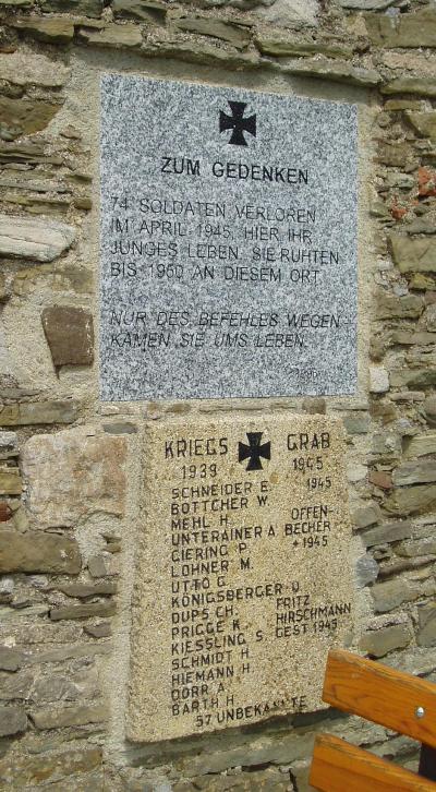 Former Mass Grave German Soldiers Pankraziberg #1