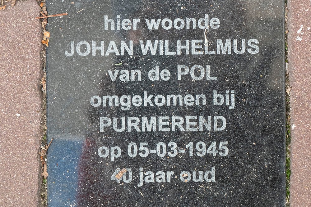 Memorial Stone Weverssingel 16