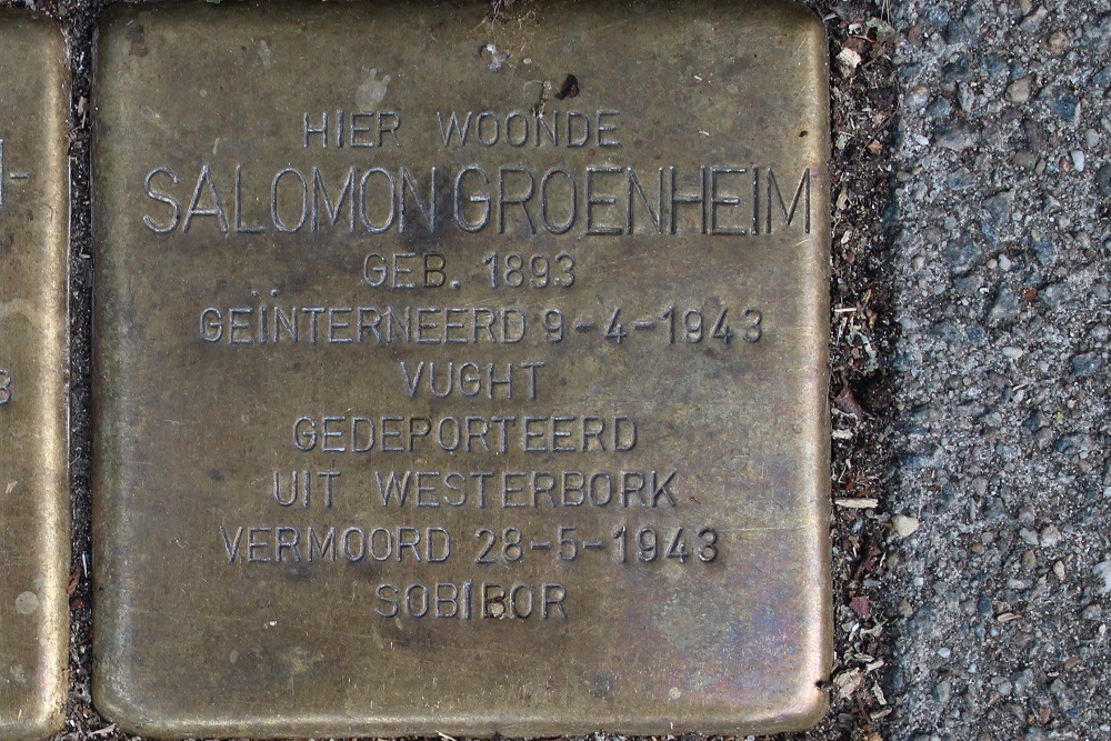 Stolpersteine Sarphatistraat 107 #3