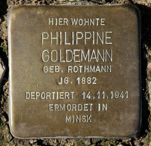 Stolperstein Eosanderstrae 23 #1