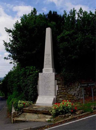 Oorlogsmonument Sutton Valence #1