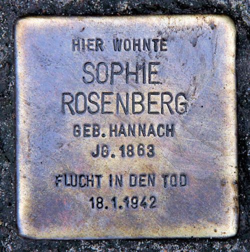 Stolperstein Scharfestrae 14