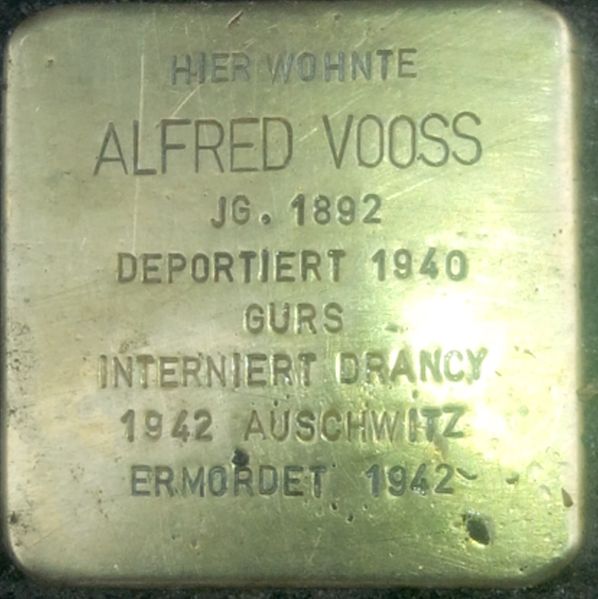 Stolpersteine Httenbergstrae 63 #1