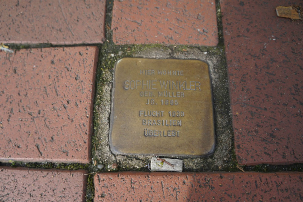 Stolperstein Bahnhofstrae 27 #1