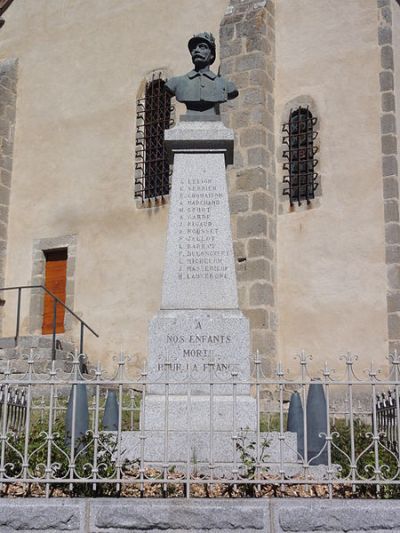 Oorlogsmonument Vergheas