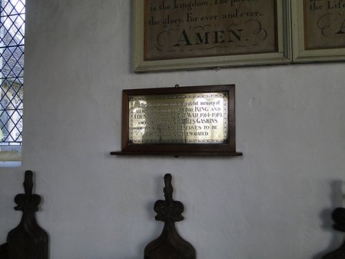 Oorlogsmonument Stockton Church