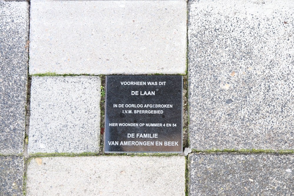Memorial Stones Cornelis Ditostraat 15 (was De Laan) #3