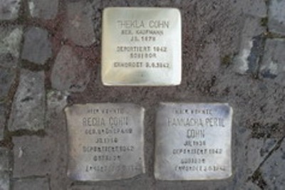 Stolpersteine Feuerbachstraße 75