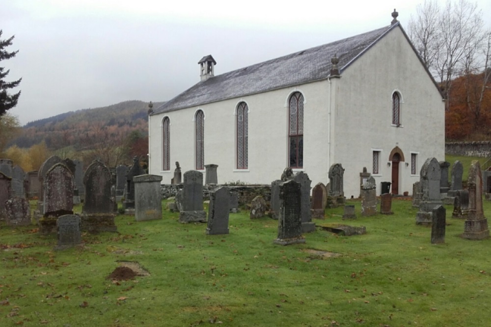 Oorlogsgraf van het Gemenebest Logierait Parish Churchyard #1