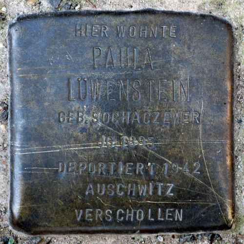 Stolpersteine Almstadtstraße 47 #3