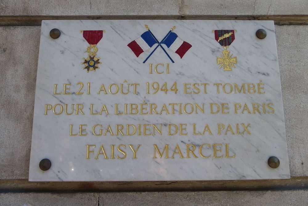 Gedenkteken Marcel Faisy #1