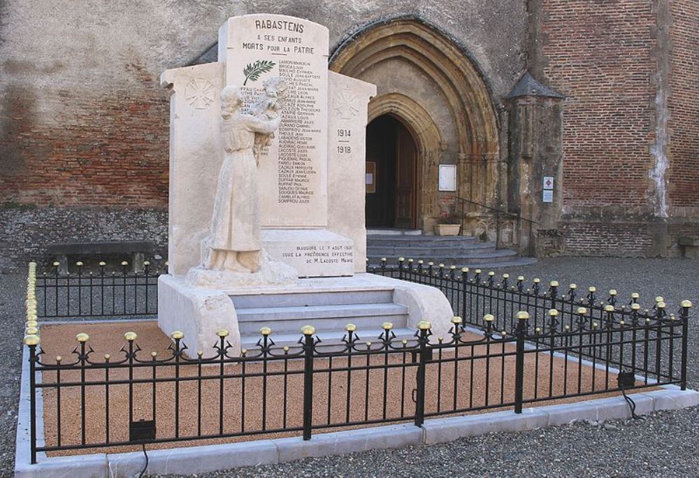 Oorlogsmonument Rabastens-de-Bigorre #1