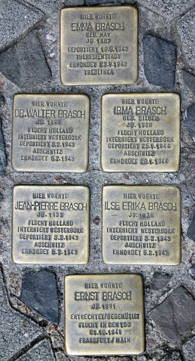 Stolpersteine Rizzastrae 40