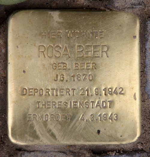 Stolpersteine Westfälische Straße 59