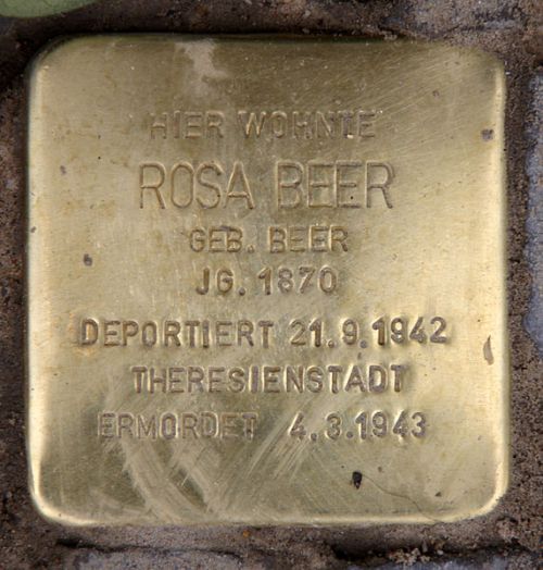 Stolpersteine Westflische Strae 59