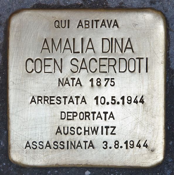 Stolpersteine Via S. Martino E Solferino 9 #2