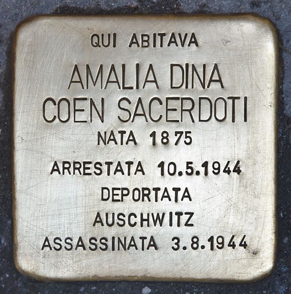 Stolpersteine Via S. Martino E Solferino 9 #2