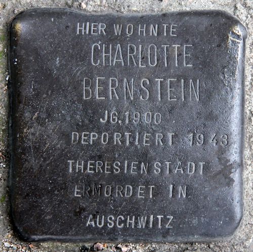 Stolperstein Simon-Dach-Strae 25