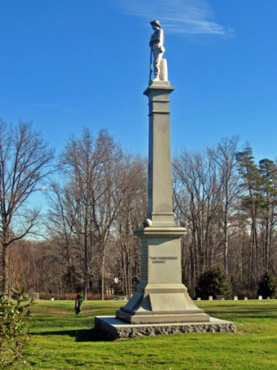 Geconfedereerden-Monument Spotsylvania Confederate Cemetery #1