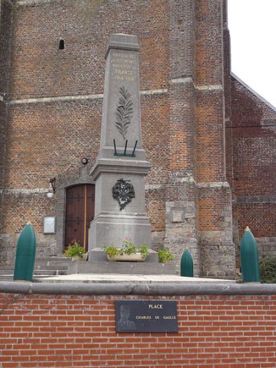 Oorlogsmonument Fontaine-au-Bois