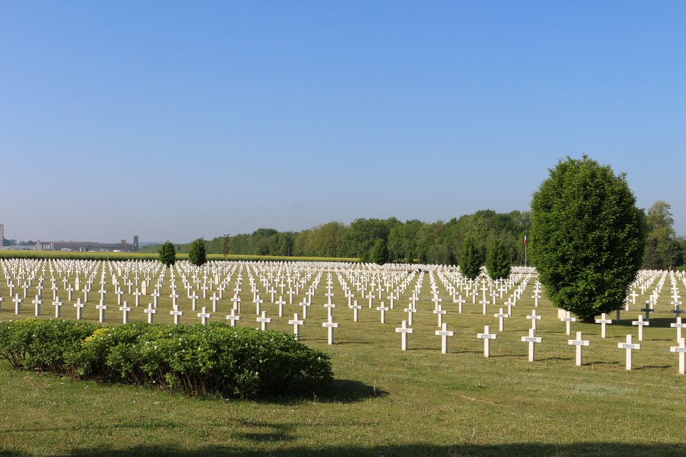 Franse Oorlogsbegraafplaats Bras-sur-Meuse #4