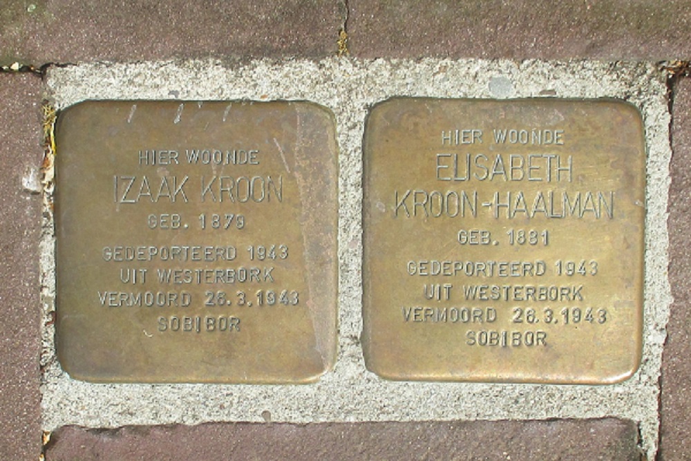 Stumbling Stones Cornelis Albertsstraat 5 #1
