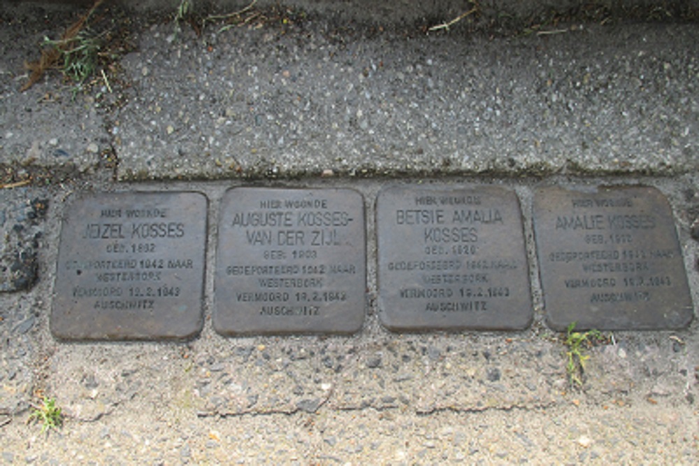 Stolpersteine Hendrik Westerstraat 63