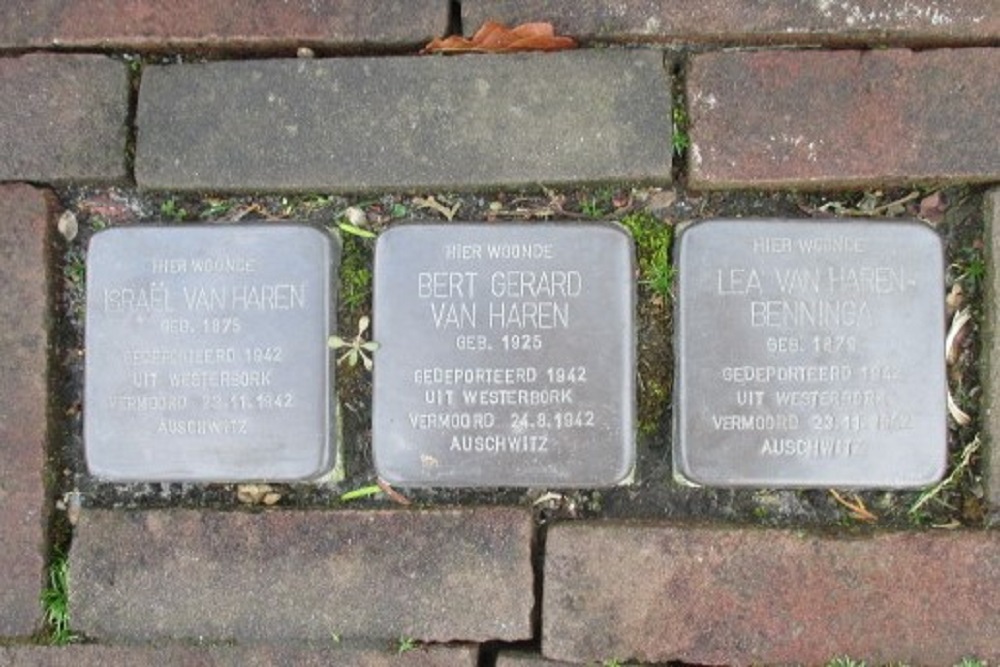 Stolpersteine Onno van Ewsumlaan 6 #1