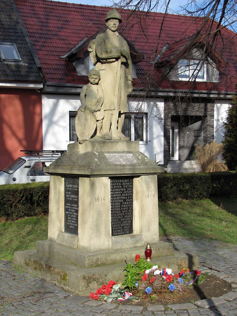 Oorlogsmonument Borov (Kyjov)