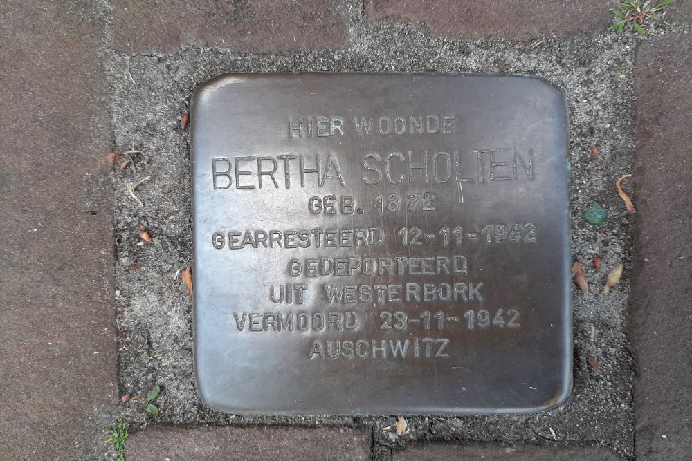 Stolperstein Hoofdstraat 2 #1